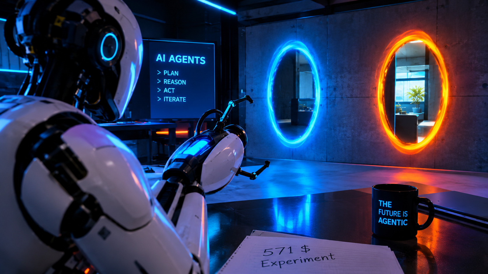 AIFactum AI-Games - Wenn KI plötzlich Portal spielt