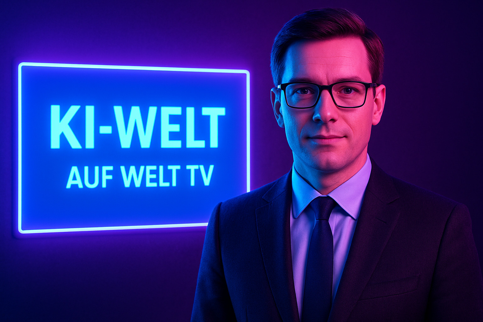 „KI-Welt“, die erste KI Nachrichtensendung in Deutschland