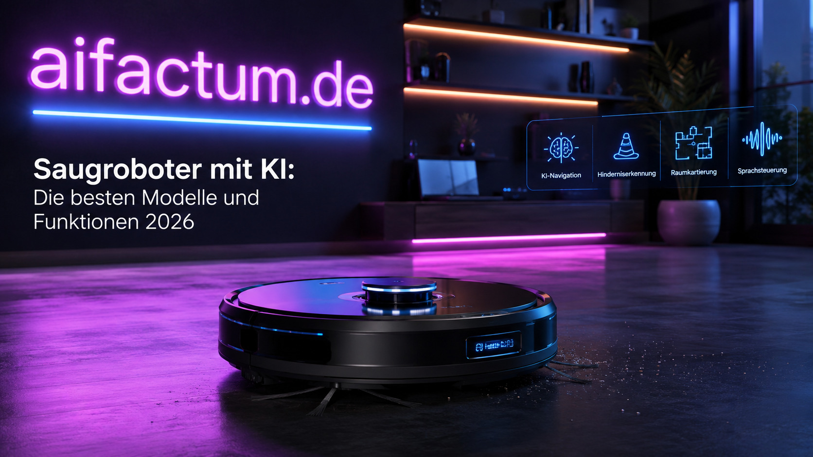 AIFactum AI SmartHome - Saugroboter mit KI Die besten Modelle und Funktionen 2026