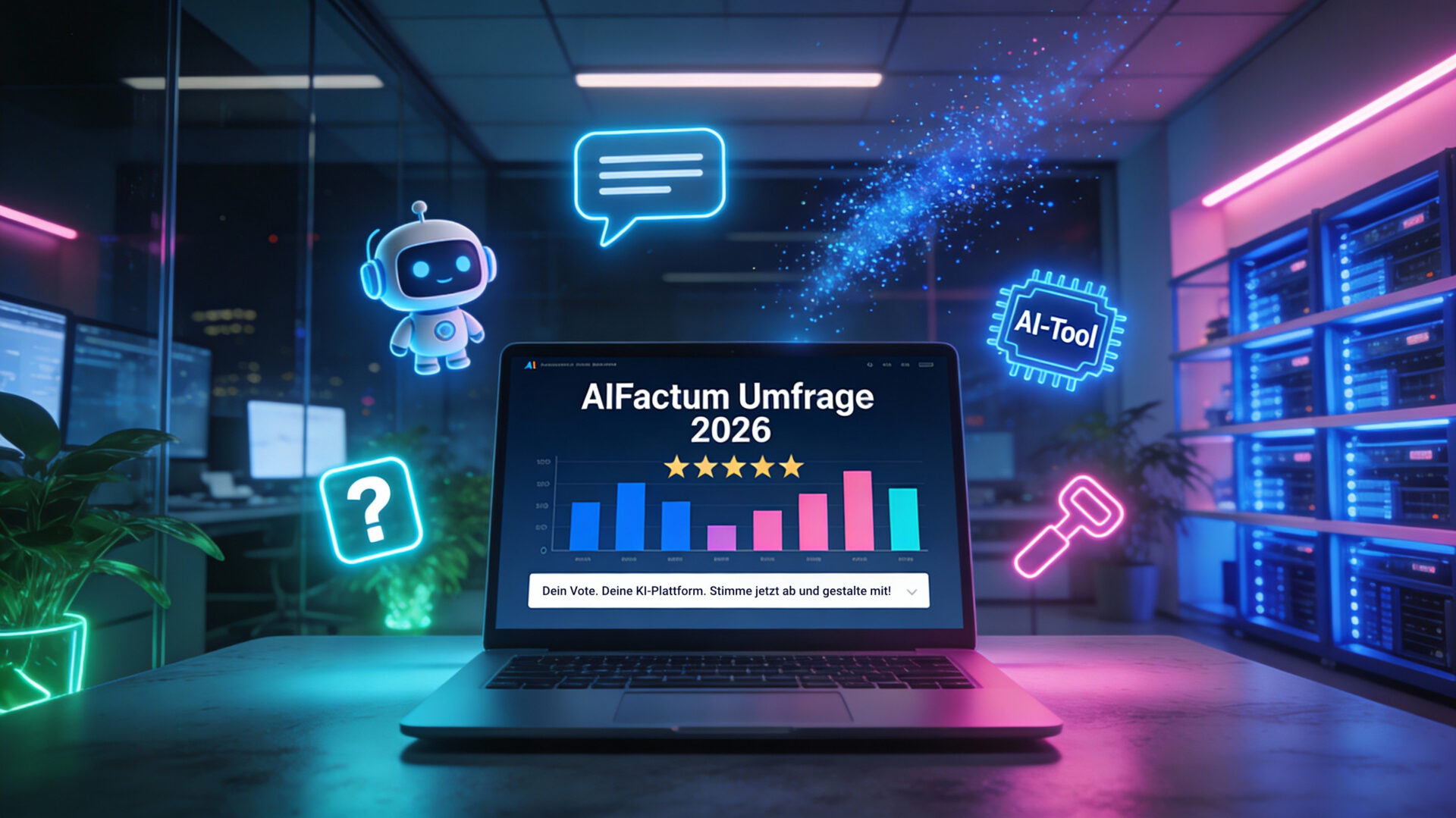 Mach mit uns AIFactum, künstliche Intelligenz mit Evidenz noch besser!