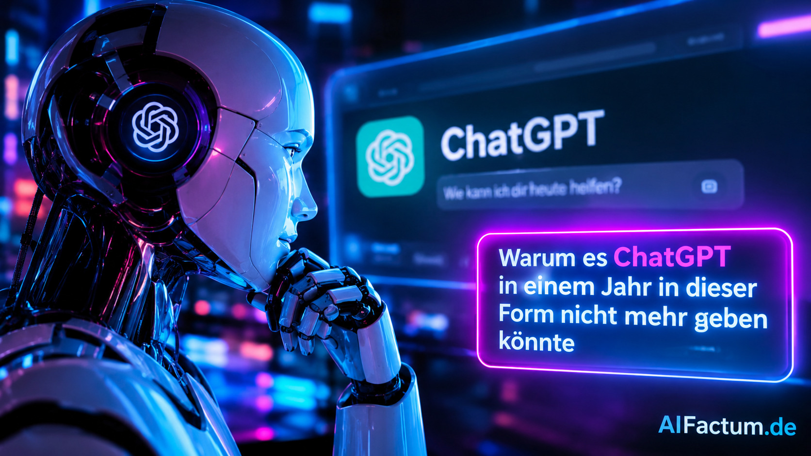 Warum es ChatGPT in einem Jahr in dieser Form nicht mehr geben könnte