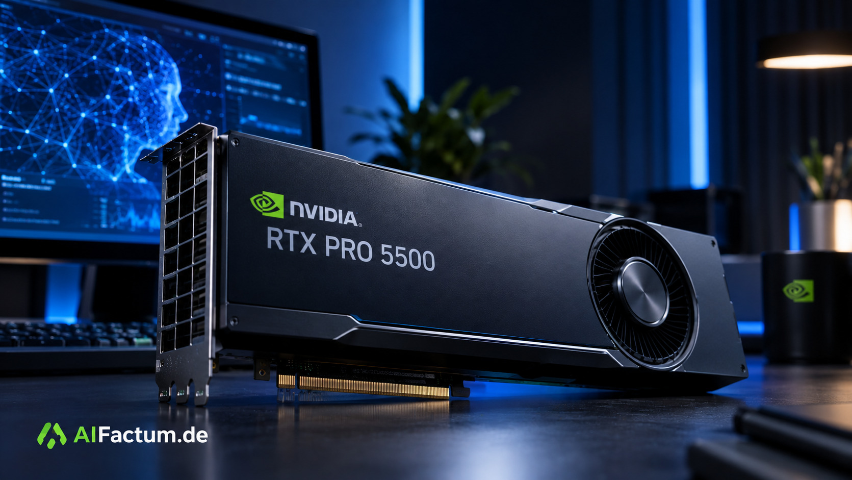AIFactum KI-Hardware - NVIDIA RTX PRO 5500 Diese „RTX 5090 mit 84 GB“ ist ein KI-Monster