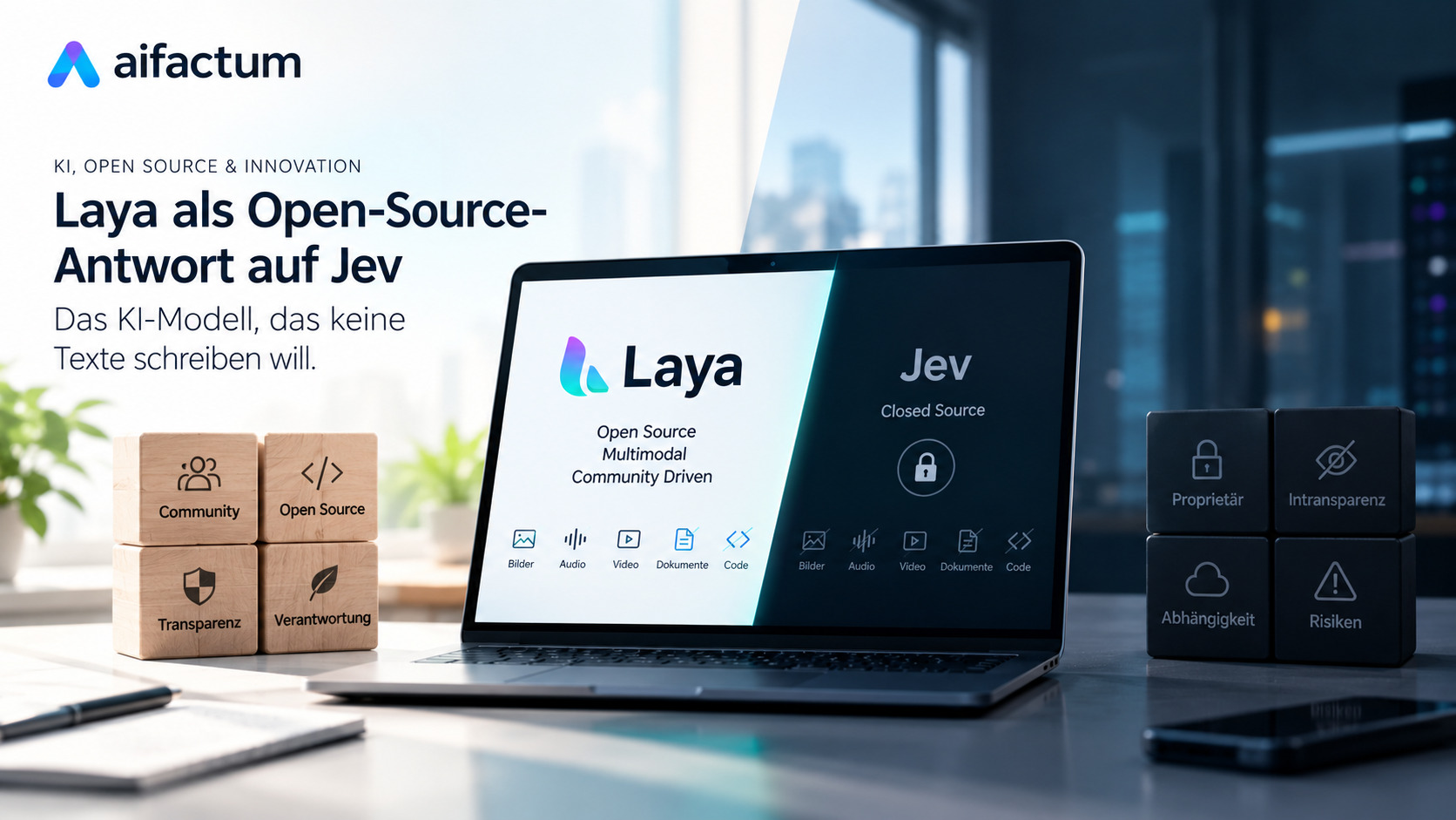 AIFactum KI-Modelle - Laya als Open-Source-Antwort auf Jev