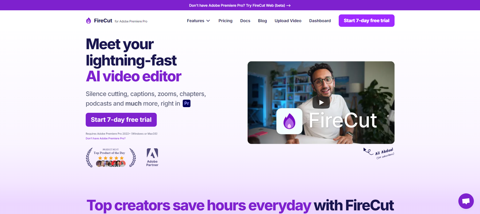 AIFactum KI-Tools-FireCut AI Video Editor