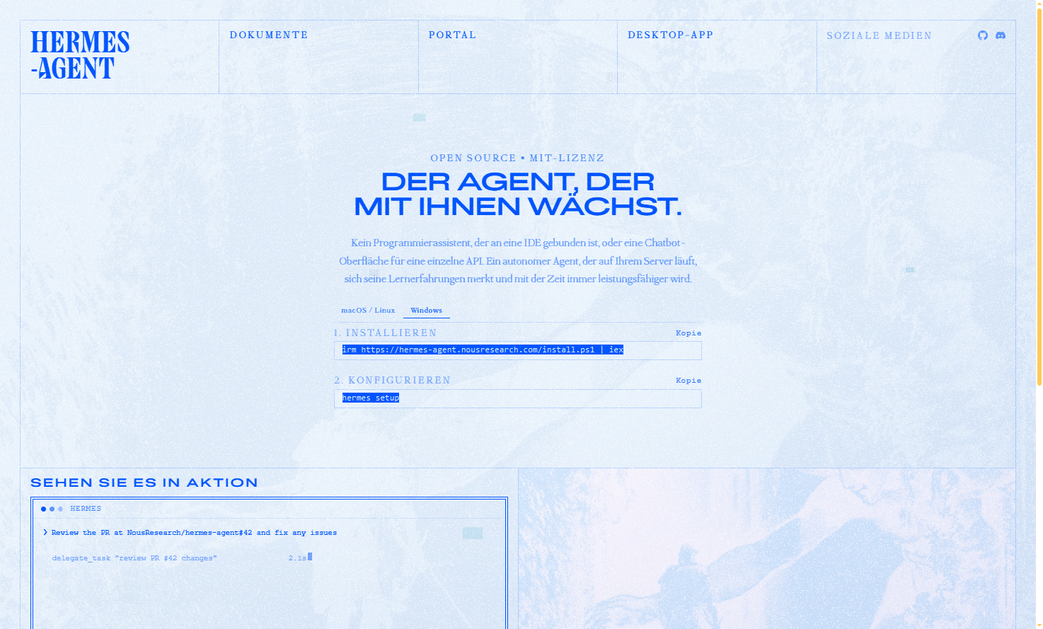 AIFactum KI-Tools HERMES Der selbstlernende KI-Agent mit Gedächtnis