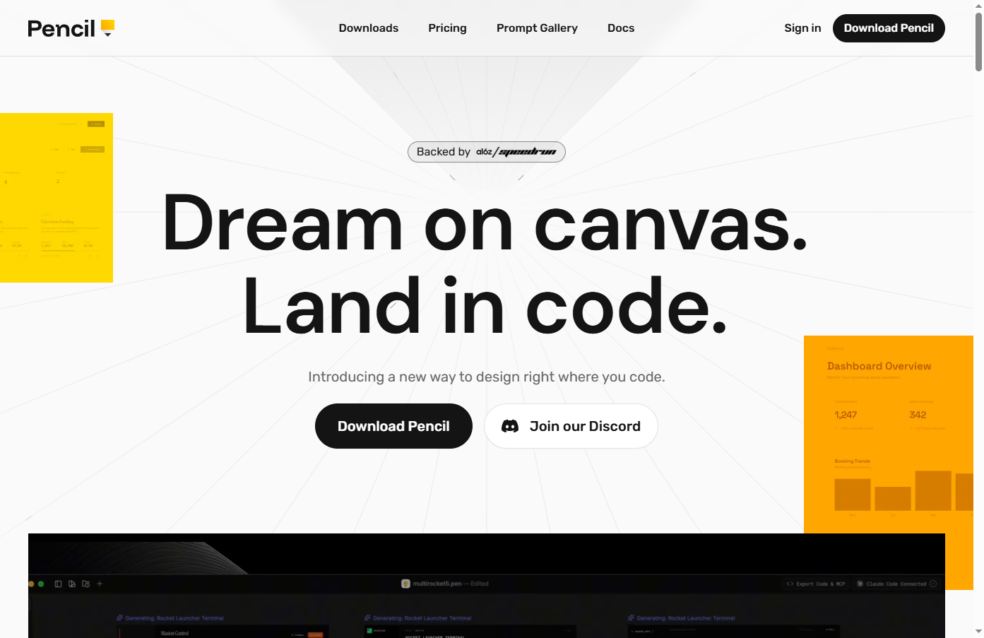 AIFactum KI-Tools Vibe Coding auf dem Canvas So verschmilzt Pencil.dev Design und Code