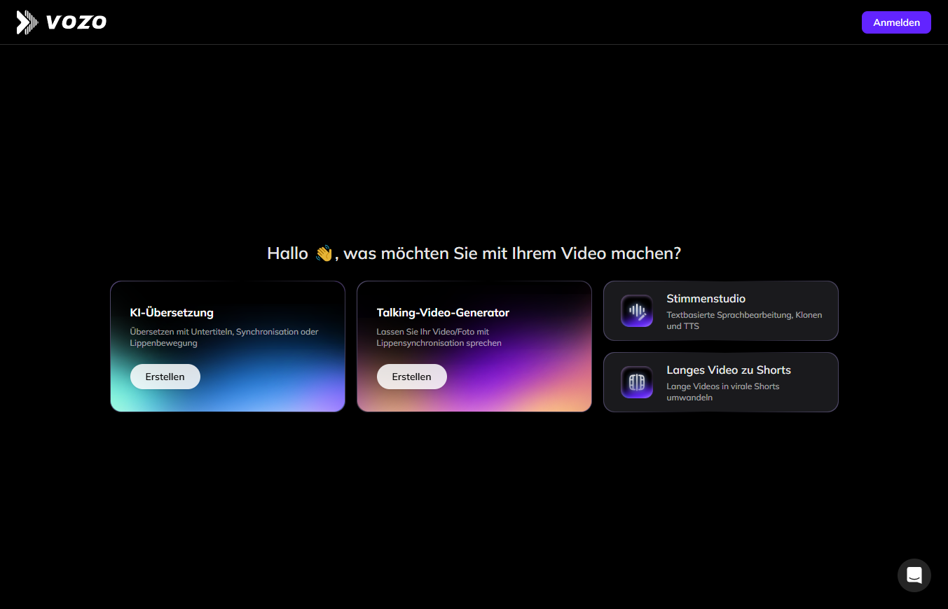 AIFactum KI-Tools - Vozo AI Das All-in-One KI-Videostudio