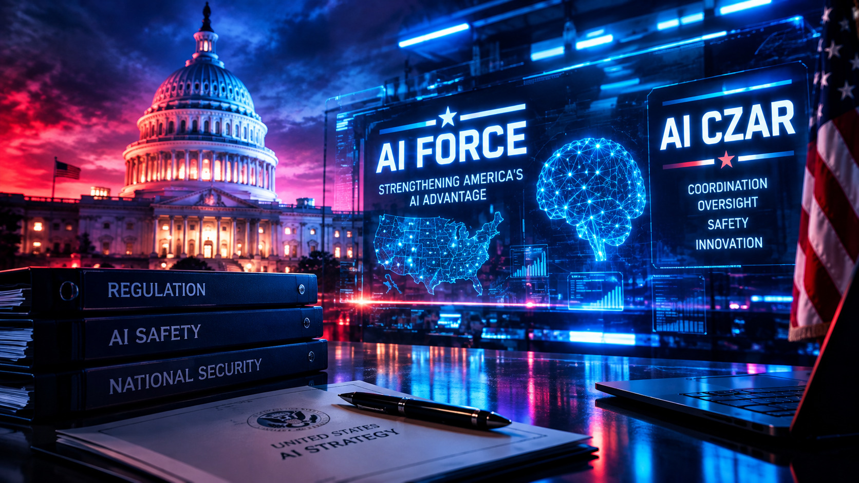 AIFactum KI-News - Trumps „AI Force“ & „AI Czar“