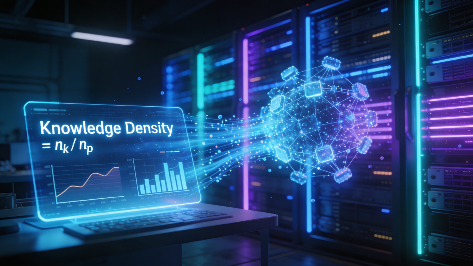 AIFacum - KI-Wissen - Knowledge Density – Warum die Zukunft der KI nicht größer, sondern dichter wird