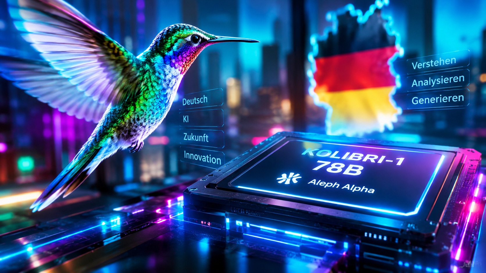 Kolibri-1: Aleph Alpha veröffentlicht ein 78B-KI-Modell mit Deutsch-Fokus