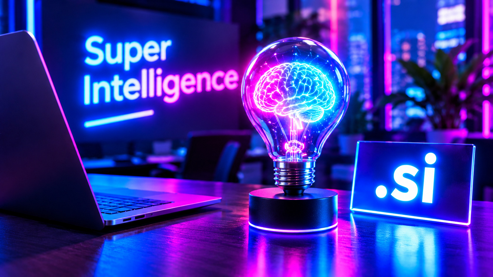 AIFactum KI-News - Super Intelligence statt AI: Warum plötzlich alle .si-Domains wollen